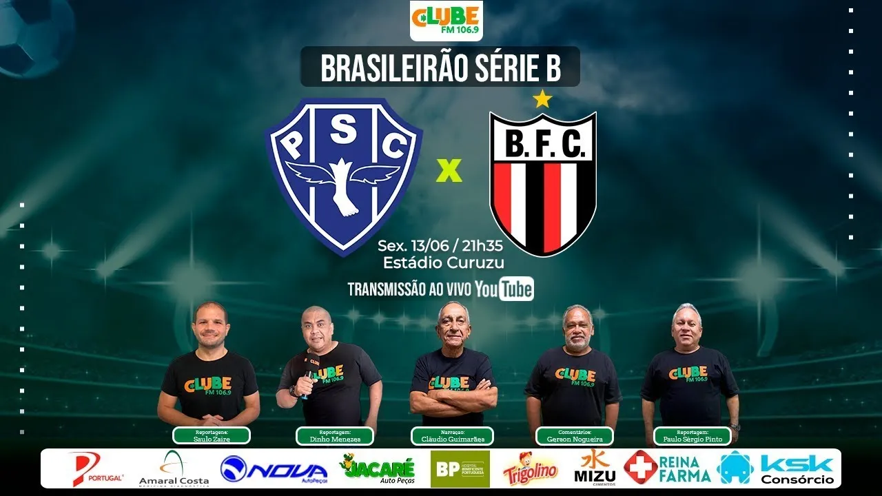 Imagem ilustrativa da notícia Tem Jogo no DOL e na Clube: ouça Paysandu 0 x 0 Botafogo-SP